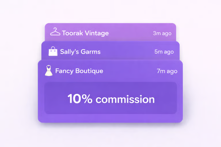 Commission rates from resellers